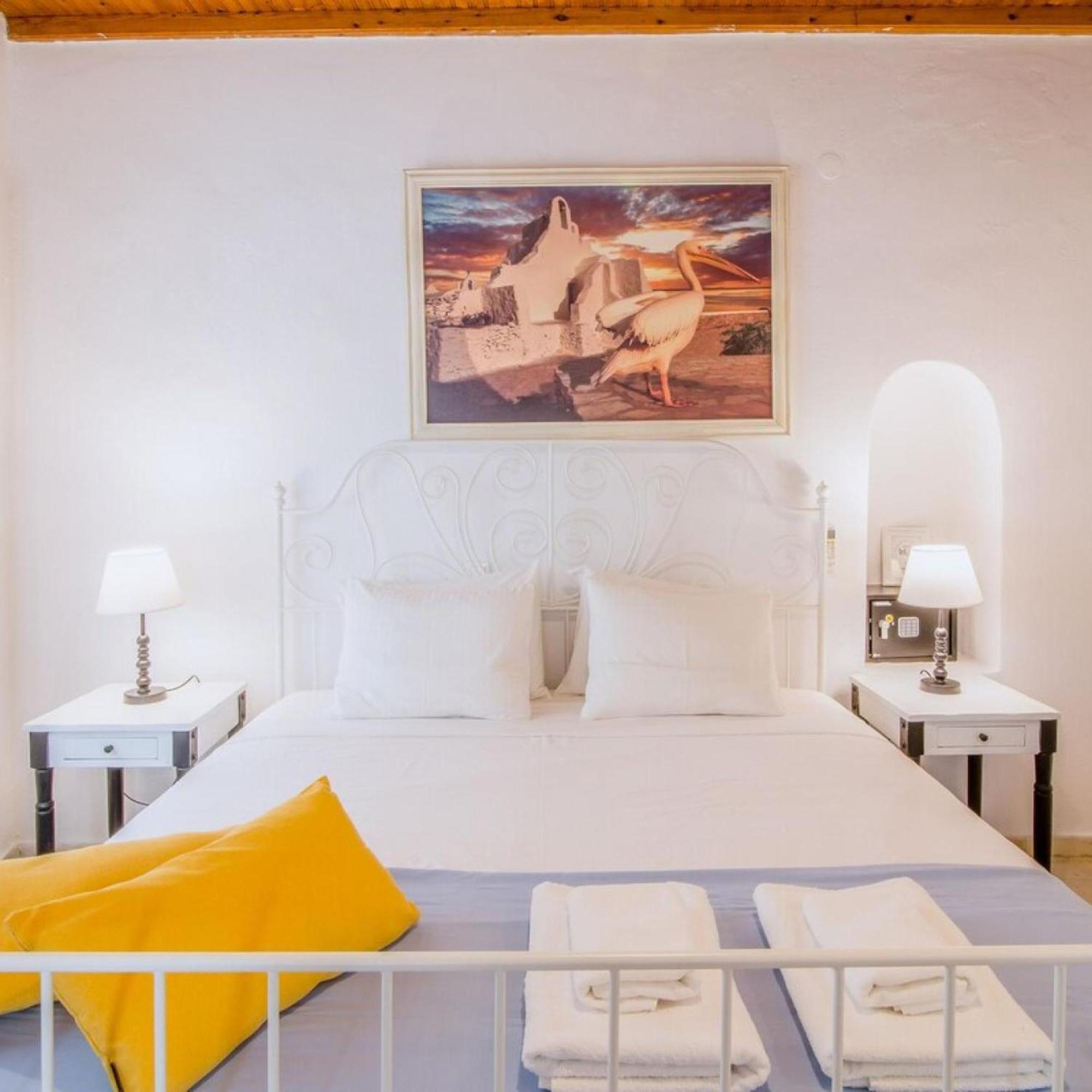 Like A White Seagull In Mykonos! Daire Mykonos Town Dış mekan fotoğraf